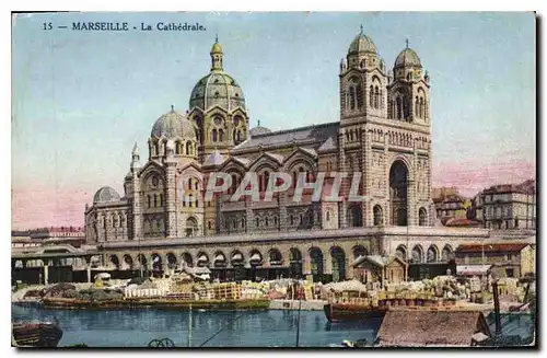Cartes postales Marseille La Cathedrale