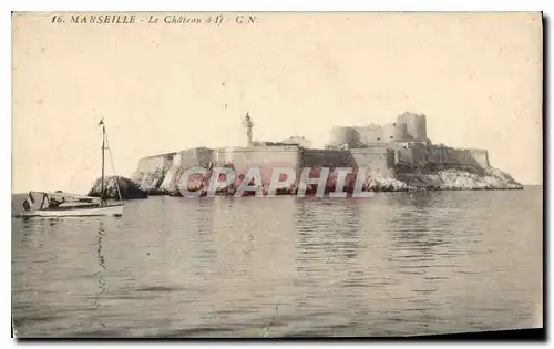 Cartes postales Marseille Le Chateau d'If