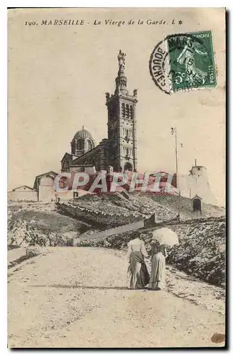 Cartes postales Marseille La Vierge de la Garde