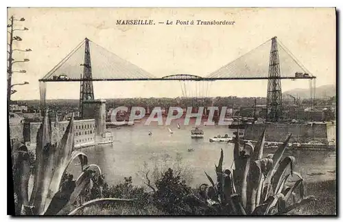 Cartes postales Marseille Le Pont a Transbordeur