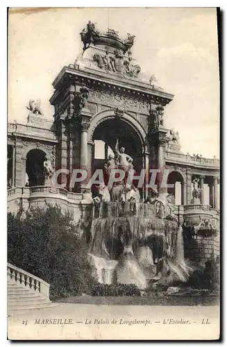 Ansichtskarte AK Marseille Palais de Longchamps