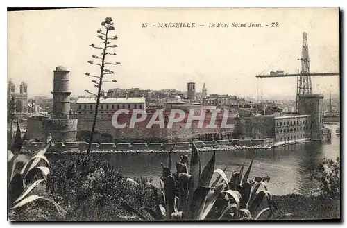 Cartes postales Marseille Le Fort Saint Jean