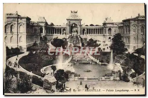 Cartes postales Marseille Palais Longchamp