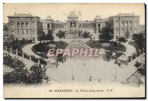 Cartes postales Marseille Le Palais Longchamp