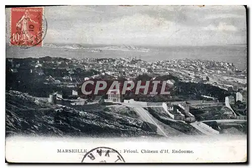 Cartes postales Marseille Chateau d'If