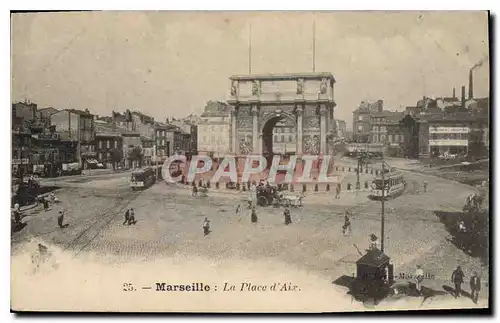 Cartes postales Marseille La Place d'Aix