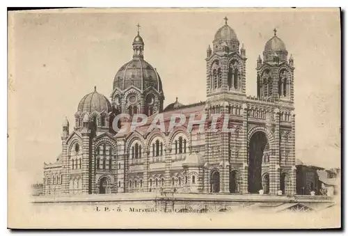 Cartes postales Marseille La Cathedrale