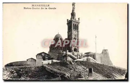 Cartes postales Marseille Notre Dame de la Garde
