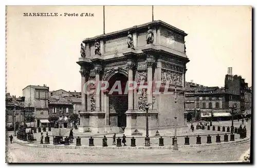 Cartes postales Marseille Porte d'Aix