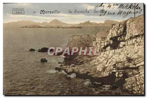 Cartes postales Marseille La Corniche Les Iles