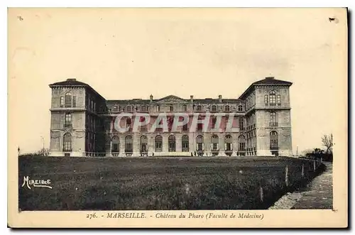 Ansichtskarte AK Marseille Chateau du Pharo (Faculte de Medecine)