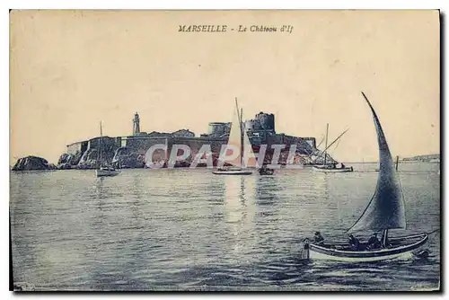 Cartes postales Marseille Le Chateau d'If