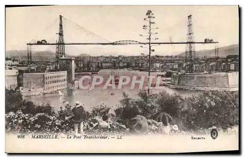 Cartes postales Marseille Le Pont Transbordeur