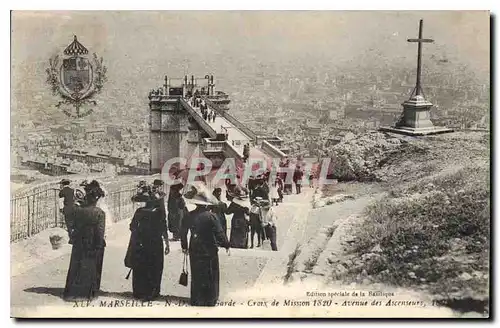 Cartes postales Marseille N. D. de la Garde