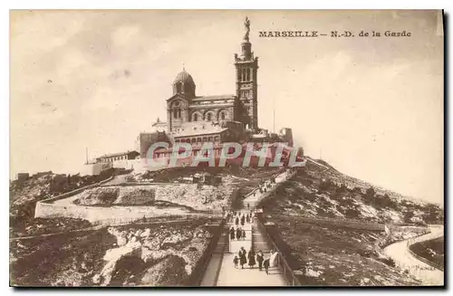 Cartes postales Marseille N.D. de la Garde