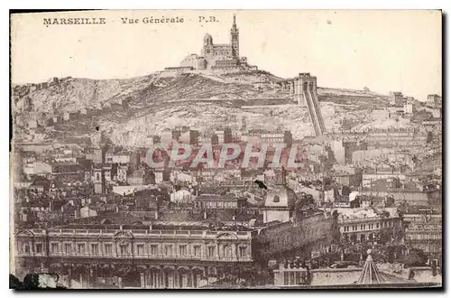 Cartes postales Marseille Vue Generale