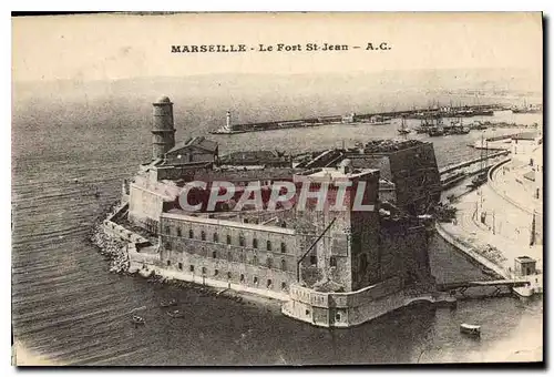 Cartes postales Marseille Le Fort St Jean