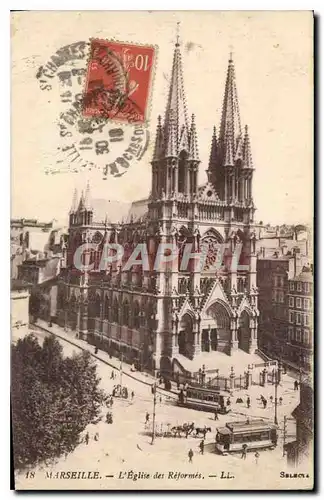 Cartes postales Marseille L'Eglise des Reformes