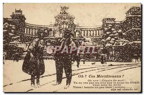 Cartes postales Oh Ces Meridionaux Oh non Coquin de sort