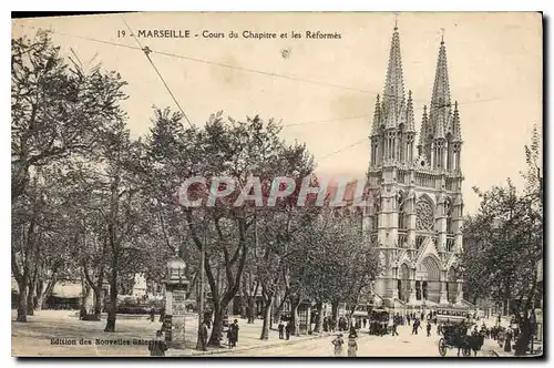 Cartes postales Marseille Cours du Chapitre et les Reformes