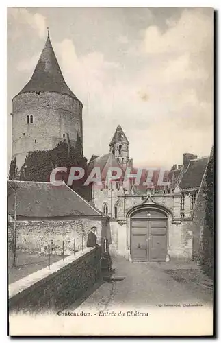 Cartes postales Chateaudun Entree du Chateau