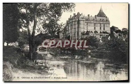 Ansichtskarte AK Chateau de Chateaudun Facade Ouest