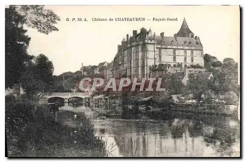 Ansichtskarte AK Chateau de Chateaudun Facade Ouest