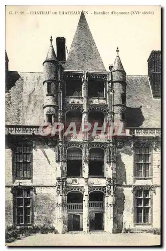 Ansichtskarte AK Chateau de Chateaudun Escalier d'honneur XVI siecle