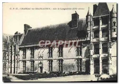 Ansichtskarte AK Chateau de Chateaudun Allee de Longueville XVI siecle