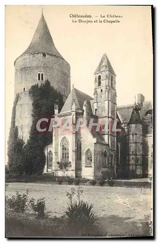 Ansichtskarte AK Chateaudun Le Chateau Le Donjon et la Chapelle