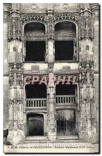 Ansichtskarte AK Chateau de Chateaudun Escalier d'honneur XVI siecle