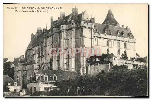 Cartes postales Chateau de Chateaudun Vue d'ensemble Exterieur