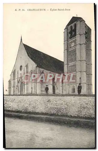 Ansichtskarte AK Chateaudun Eglise Saint Jean