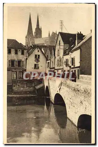 Cartes postales Chartres Eure et Loir Vieux Pont et Vieilles Maisons