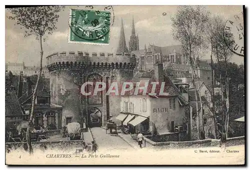 Cartes postales Chartres La Porte Guillaume