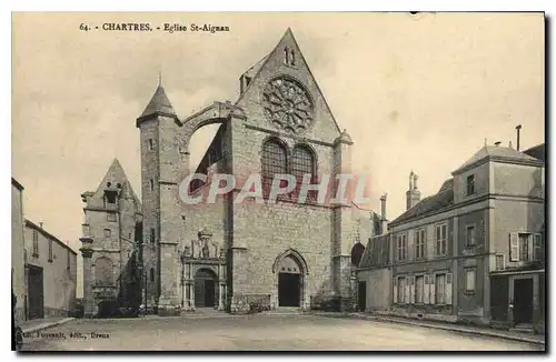 Ansichtskarte AK Chartres Eglise St Aignan