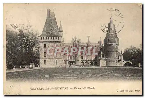 Ansichtskarte AK Chateau de Maintenon Facade Meridionale