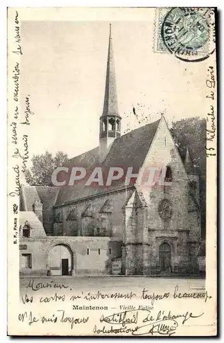 Ansichtskarte AK Maintenon Vieille Eglise