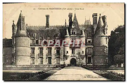 Ansichtskarte AK Chateau de Maintenon XI siecle Cote Nord