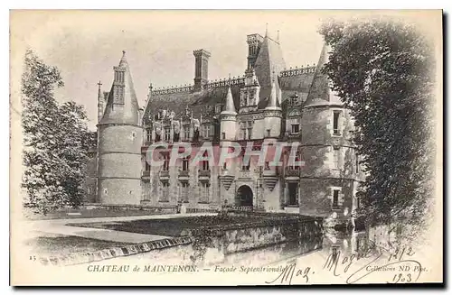 Ansichtskarte AK Chateau de Maintenon Facade Septentrionale