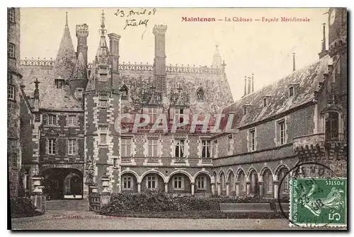 Ansichtskarte AK Maintenon Le Chateau Facade Meridionale