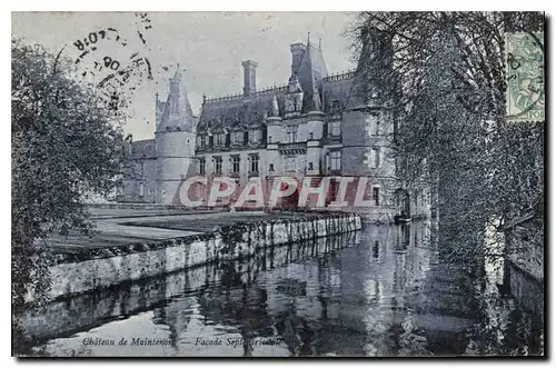 Cartes postales Chateau de Maintenon Facade Septentrionale