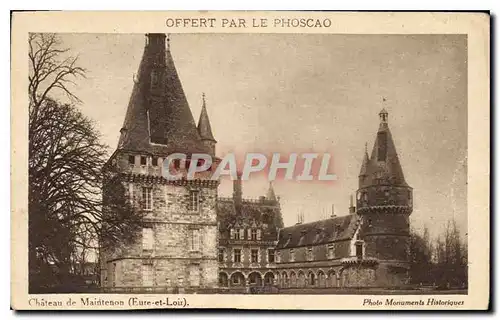 Cartes postales Chateau de Maintenon Eure et Loir