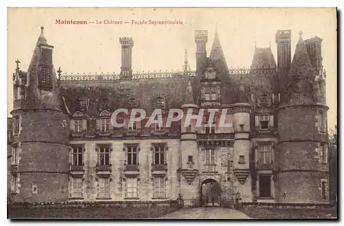 Ansichtskarte AK Maintenon Le Chateau Facade Septentrionale