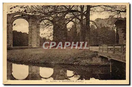 Cartes postales Aqueduc de Maintenon E et L