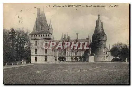 Cartes postales Chateau de Maintenon Facade meridionale