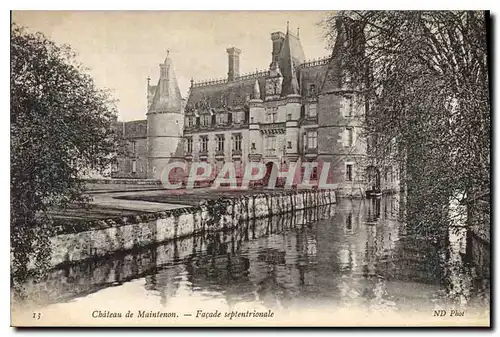 Ansichtskarte AK Chateau de Maintenon Facade septentrionale