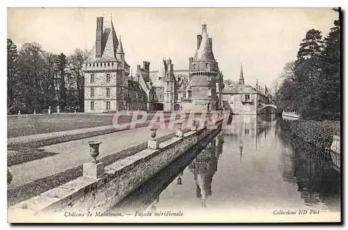 Ansichtskarte AK Chateau de Maintenon Facade meridionale