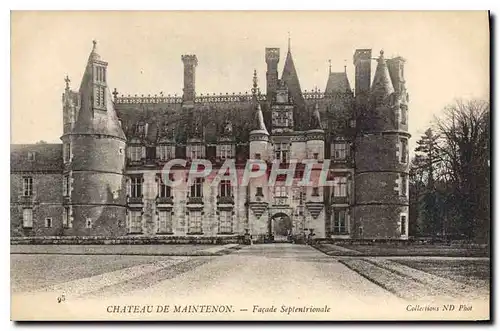 Ansichtskarte AK Chateau de Maintenon Facade Septentrionale