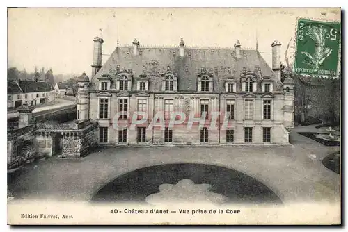 Cartes postales Chateau d'Anet Vue prise de la Cour